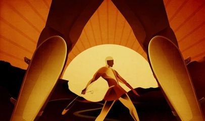 David and Goliath illustration by Matt Murphy for the Guardian