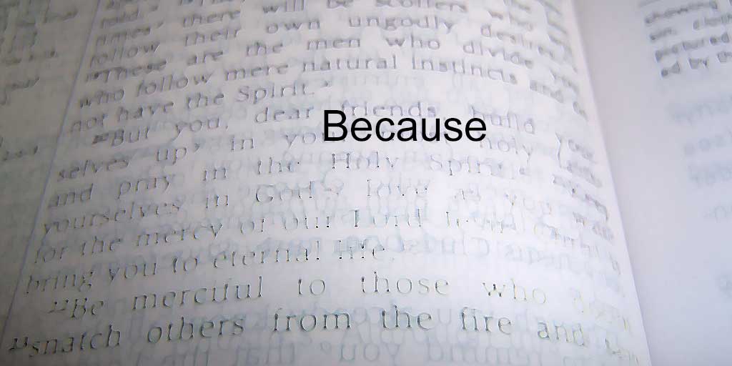 Because – Mike Angell